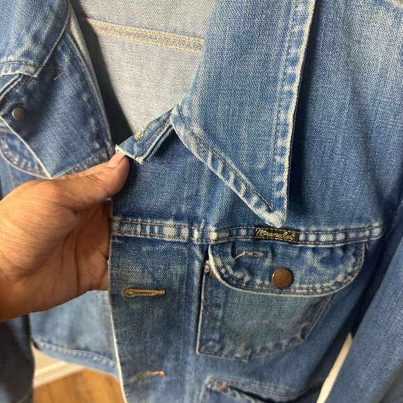 Vintage 70s Wrangler denim Jacket. - Picture 6 of 10